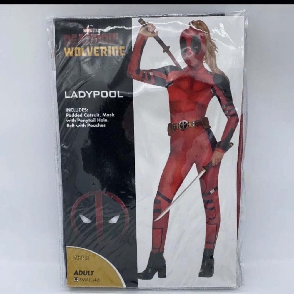 Deadpool and Wolverine Ladypool Women’s Small medium